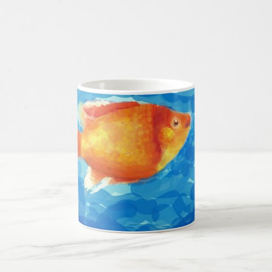 Mug Petit poisson orange (Centre)
