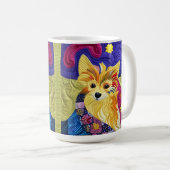 Mug Petit Pom Puppy Quilt Comme Design (Devant droit)