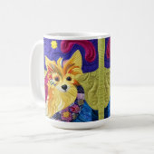 Mug Petit Pom Puppy Quilt Comme Design (Devant gauche)