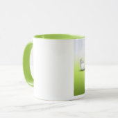 Mug Petit poussin mignon de bébé votre nom (Devant gauche)