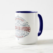Mug Petit propriétaire Studio Fancy Logo Combo Mug, 15 (Devant droit)