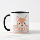 Mug Petit renard curieux. (Gauche)