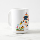 Mug Petit robot jardinier (Devant gauche)