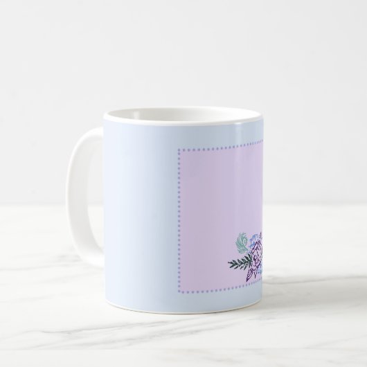 Mug Petit Rose Aqua (Devant gauche)