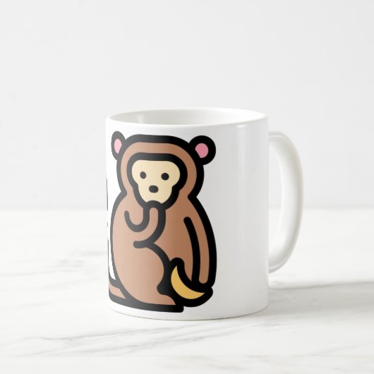 Mug Petit singe (Devant droit)