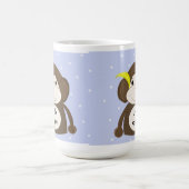 Mug Petit singe avec une banane jaune (Centre)