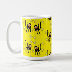 Mug Petit Singe Et Bananes