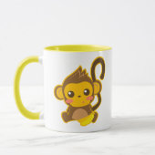 Mug Petit singe mignon (Gauche)
