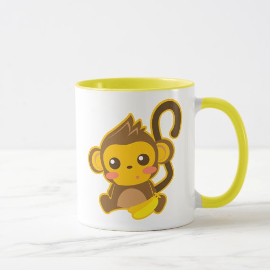 Mug Petit singe mignon (Droite)