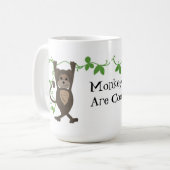 Mug Petit singe suspendu aux vignes (Devant gauche)