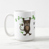 Mug Petit singe suspendu aux vignes (Gauche)