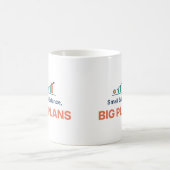 Mug Petit Solde Grands Projets Objectif Épargne Drôle (Centre)