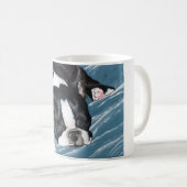Mug Petit somme de Boston Terrier (Devant droit)