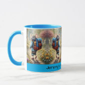 Mug Petit souris sur le chemin de l'école, coutume (Gauche)