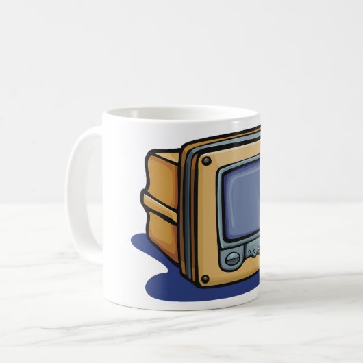 Mug Petit téléviseur (Devant gauche)