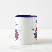 Mug Petit voilier mignon (Centre)