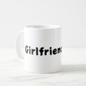 Mug Petite amie  (Devant gauche)