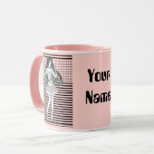 Mug petite amie danseuse rose (Devant gauche)