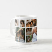 Mug Petite Amie Élégante 15 Photos Collage (Devant gauche)
