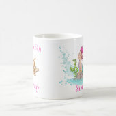 Mug Petite aquarelle de sirène (Centre)