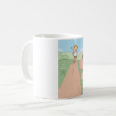 Mug Petite Aventure de Randonnée de Petit Explorateur (Devant gauche)
