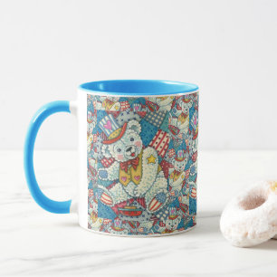 MUG PETITE BAIE TEDY PATRIOTIQUE, BATEAU ET PATCHWORD