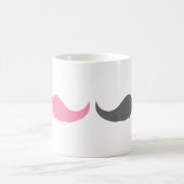 Mug Petite barre de poignées personnalisable Moustache (Centre)