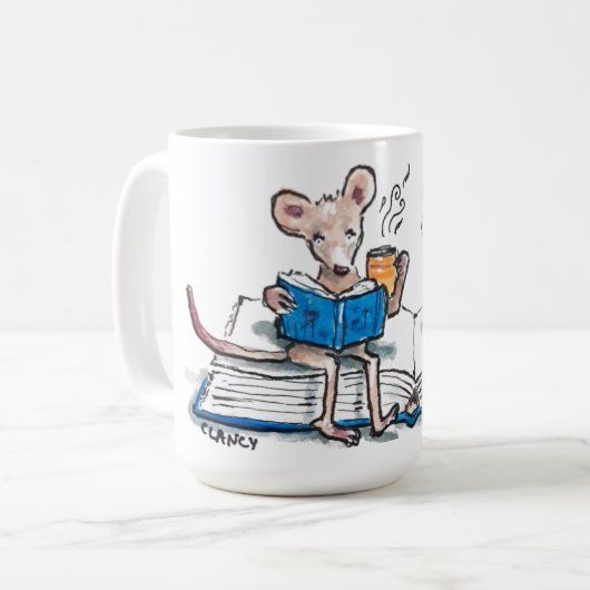 Mug Petite bougie de lecteur (Devant gauche)