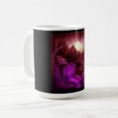 Mug Petite cabane unique située le long d'un ruisseau (Devant gauche)