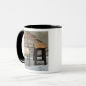 Mug Petite chaise et tabouret, Pienza, Italie (Devant gauche)