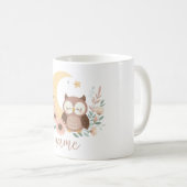 Mug Petite chouette avec lune (Devant droit)