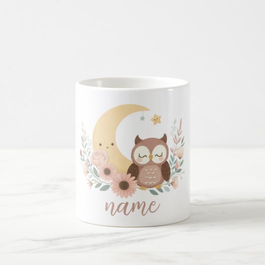 Mug Petite chouette avec lune (Centre)