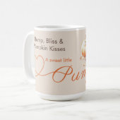 Mug Petite Citrouille Baby Shower – Automne Chic (Devant gauche)