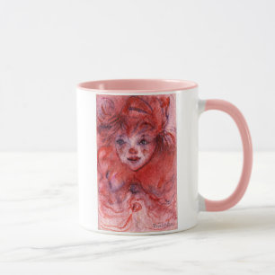 MUG PETITE CLOWN ROUGE