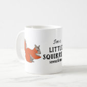 Mug Petite écureuil Parfois Écureuil (Devant gauche)
