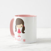 Mug Petite fille (Devant gauche)