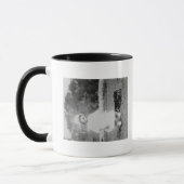 Mug Petite fille avec jouet Wagon photo (Gauche)
