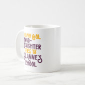 Mug Petite-fille cool (Devant gauche)