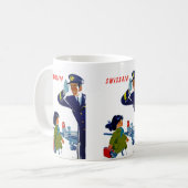 Mug Petite fille de Swissair (Devant gauche)