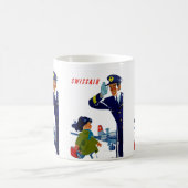 Mug Petite fille de Swissair (Centre)