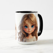Mug Petite fille innocente (Devant droit)