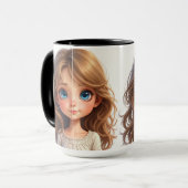 Mug Petite fille innocente (Devant gauche)
