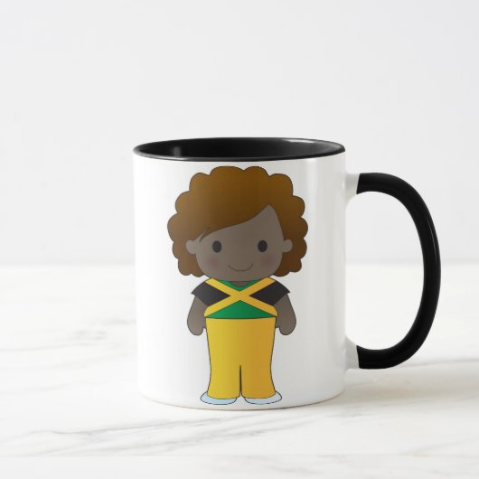 Mug Petite fille jamaïcaine (Droite)