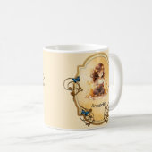 Mug Petite fille magique lisant un livre (Devant droit)