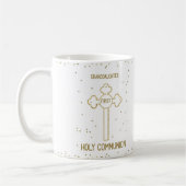 Mug Petite-fille Première Sainte Communion Croix de co (Gauche)
