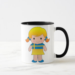 Mug Petite fille suédoise