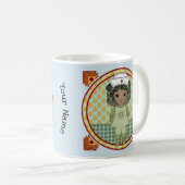 Mug Petite infirmière noire (Devant droit)