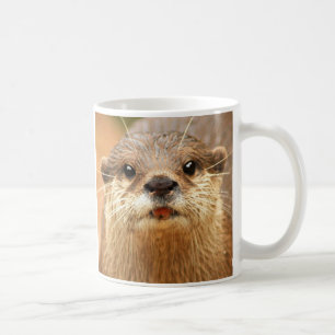 Mug Petite loutre griffée asiatique
