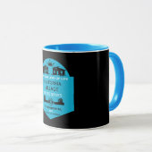 Mug Petite Maison Communautés éditable (Devant droit)