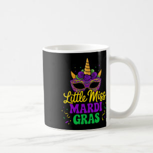 Mug Petite Miss Mardi Gras Masque Unicorne Pour Filles
